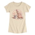 thumbnail image 1 of Winnie the Pooh - Kanga and Roo Field - Youth Girls Fitted Short Sleeve T-Shirt, 1 of 5
