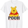 thumbnail image 1 of Winnie the Pooh Large Word Unisex Softstyle T-Shirt for Men Women Kids, 1 of 5