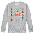thumbnail image 1 of Winnie the Pooh - Lucky Bear - Men's Crew Neck Fleece Pullover, 1 of 4