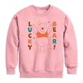 thumbnail image 1 of Winnie the Pooh - Lucky Bear - Toddler And Youth Crewneck Fleece Sweatshirt, 1 of 3