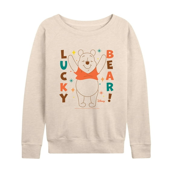 Winnie the Pooh - Lucky Bear - Women's Lightweight French Terry Long Sleeve Shirt