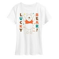 thumbnail image 1 of Winnie the Pooh - Lucky Bear - Women's Short Sleeve Graphic T-Shirt, 1 of 4