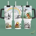 thumbnail image 1 of Winnie the Pooh Lucky Rainbow 40oz Tumbler – Insulated Cup with Handle, 1 of 1