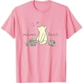 thumbnail image 1 of Winnie the Pooh Mama Bear Cute Pooh Big Chest Logo Unisex Softstyle T-Shirt for Men Women Kids,Light Pink Color,Size 4T, 1 of 5