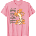 thumbnail image 1 of Winnie the Pooh Muted Tigger Unisex Softstyle T-Shirt for Men Women Kids,Light Pink Color,Size YM, 1 of 5