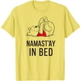thumbnail image 1 of Winnie the Pooh Namast'ay Unisex Softstyle T-Shirt for Men Women Kids,Cornsilk Color,Size 2XL, 1 of 5