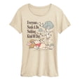 thumbnail image 1 of Winnie the Pooh - Nothing Kind of Day - Women's Short Sleeve Graphic T-Shirt, 1 of 4