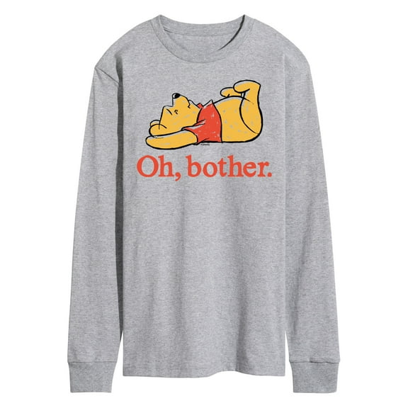 Winnie the Pooh - Oh, Bother - Sketch - Men's Long Sleeve T-Shirt