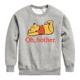 thumbnail image 1 of Winnie the Pooh - Oh, Bother - Sketch - Toddler And Youth Crewneck Fleece Sweatshirt, 1 of 4