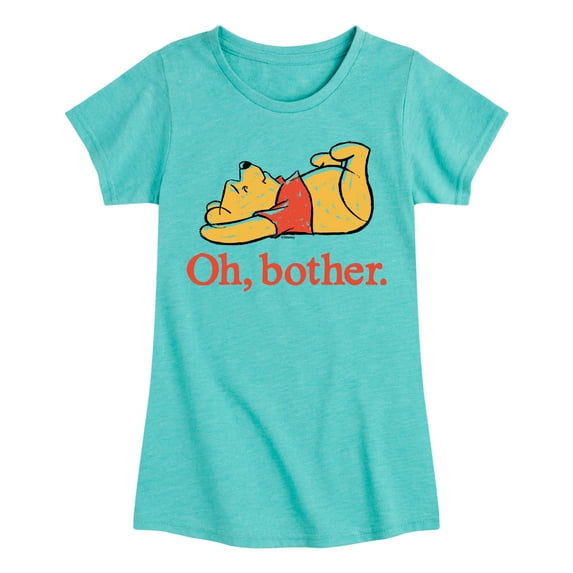 Winnie the Pooh - Oh, Bother - Sketch - Toddler And Youth Girls Short Sleeve Graphic T-Shirt
