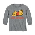 thumbnail image 1 of Winnie the Pooh - Oh, Bother - Sketch - Toddler And Youth Long Sleeve Graphic T-Shirt, 1 of 4