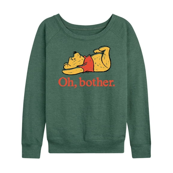 Winnie the Pooh - Oh, Bother - Sketch - Women's Lightweight French Terry Long Sleeve Shirt