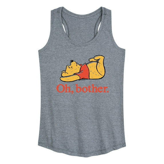 Winnie the Pooh - Oh, Bother - Sketch - Women's Racerback Tank Top