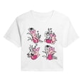 thumbnail image 1 of Winnie the Pooh - Piglet Flowers Cropped Graphic T-Shirt, 1 of 5