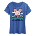 thumbnail image 1 of Winnie the Pooh -  Piglet Little Shy - Women's Short Sleeve Graphic T-Shirt, 1 of 4