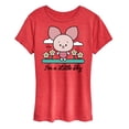 thumbnail image 1 of Winnie the Pooh -  Piglet Little Shy - Women's Short Sleeve Graphic T-Shirt, 1 of 4