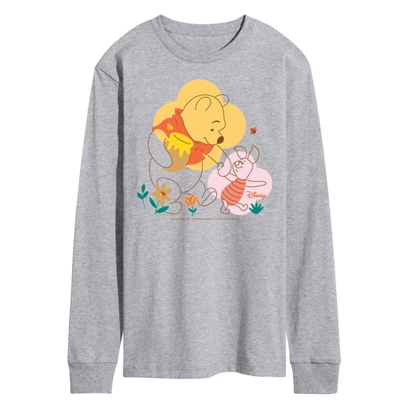 Winnie the Pooh - Men's Long Sleeve Graphic T-Shirt