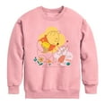thumbnail image 1 of Winnie the Pooh - Piglet and Pooh Go On a Journey - Toddler And Youth Crewneck Fleece Sweatshirt, 1 of 3