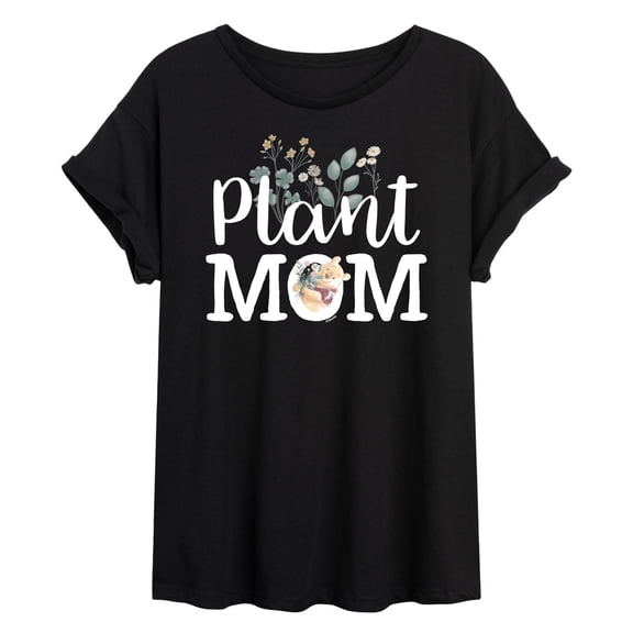 Winnie the Pooh - Plant Mom - Juniors Ideal Flowy Muscle T-Shirt