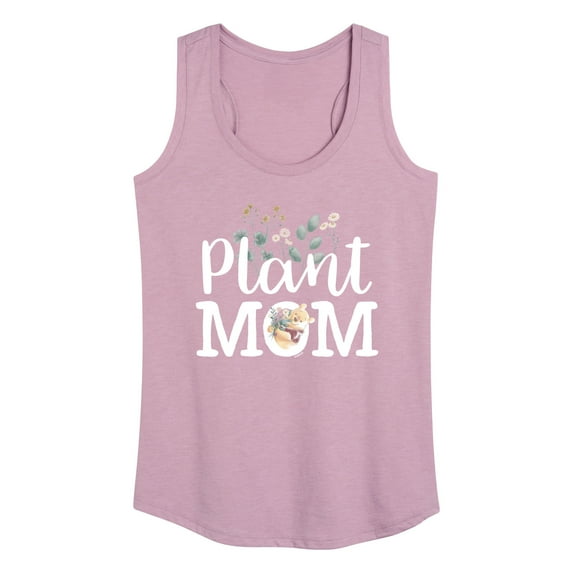 Winnie the Pooh - Plant Mom - Women's Racerback Tank Top