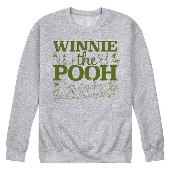 Winnie the Pooh - Pooh And Friends Men's Graphic Fleece Sweatshirt