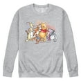 thumbnail image 1 of Winnie the Pooh - Pooh And Group Watercolor - Men's Crew Fleece Sweatshirt, 1 of 4