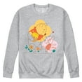 thumbnail image 1 of Winnie the Pooh - Pooh And Piglet - Men's Crew Fleece Sweatshirt, 1 of 4