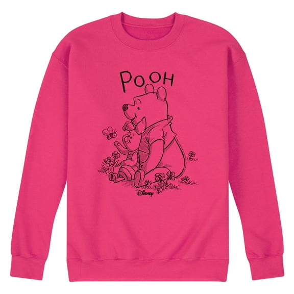 Winnie the Pooh - Pooh And Piglet - Men's Crew Fleece Sweatshirt