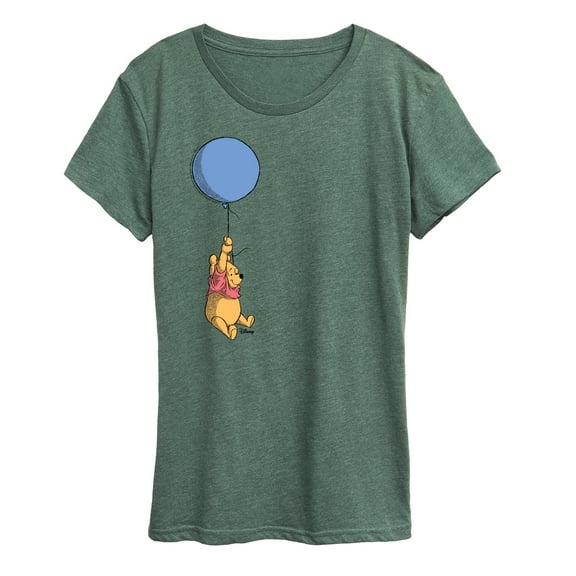 Winnie the Pooh -  Pooh Balloon - Women's Short Sleeve Graphic T-Shirt