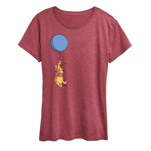 Winnie the Pooh - Pooh Balloon - Women's Short Sleeve Graphic T-Shirt