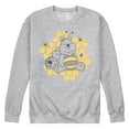 thumbnail image 1 of Winnie the Pooh - Pooh Bear Honeycomb - Men's Crew Fleece Sweatshirt, 1 of 4