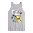 thumbnail image 1 of Winnie the Pooh - Pooh Bear and Eeyore Sitting and Relaxing - Men's Jersey Tank Top, 1 of 3