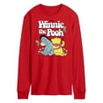 thumbnail image 1 of Winnie the Pooh - Pooh Bear and Eeyore Sitting and Relaxing - Men's Long Sleeve T-Shirt, 1 of 3