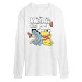 thumbnail image 1 of Winnie the Pooh - Pooh Bear and Eeyore Sitting and Relaxing - Men's Long Sleeve T-Shirt, 1 of 1