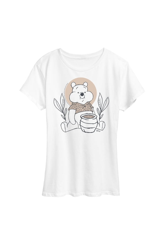 - Pooh Chubby Cheek - Women's Short Sleeve Graphic T-Shirt