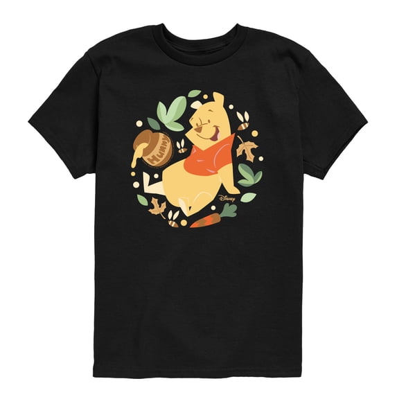 Winnie the Pooh - Pooh Circle - Toddler Boys Short Sleeve Graphic T-Shirt