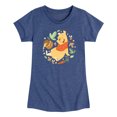 thumbnail image 1 of Winnie the Pooh - Pooh Circle - Toddler Girls Fitted Short Sleeve T-Shirt, 1 of 4