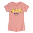 thumbnail image 1 of Winnie the Pooh - Pooh Faces - Youth Girls Fitted Short Sleeve T-Shirt, 1 of 4