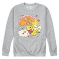 thumbnail image 1 of Winnie the Pooh - Pooh Retro Umbrella - Men's Crew Fleece Sweatshirt, 1 of 4