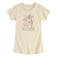 thumbnail image 1 of Winnie the Pooh - Pooh Tigger and Roo - Toddler Girls Fitted Short Sleeve T-Shirt, 1 of 4