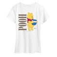 thumbnail image 1 of Winnie the Pooh -  Pooh With Honey Jar - Women's Short Sleeve Graphic T-Shirt, 1 of 4