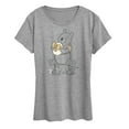thumbnail image 1 of Winnie the Pooh -  Pooh With Honey Pot Gift- Women's Short Sleeve Graphic T-Shirt, 1 of 4