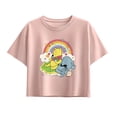 thumbnail image 1 of Winnie the Pooh - Pooh and Eeyore Rainbow - Youth Girls Boxy T-Shirt, 1 of 5