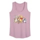 thumbnail image 1 of Winnie the Pooh - Pooh and Friend Group Watercolor  - Women's Racerback Tank, 1 of 3