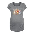 thumbnail image 1 of Winnie the Pooh - Pooh and Friends Watercolor - Women's Maternity Scoop Neck Graphic T-Shirt, 1 of 4