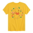 thumbnail image 1 of Winnie the Pooh - Pooh and Piglet Playing in Flowers - Toddler And Youth Short Sleeve Graphic T-Shirt, 1 of 4