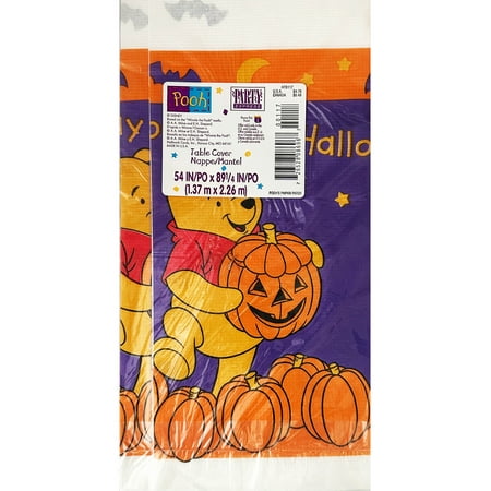 Winnie the Pooh 'Pooh's Pumpkin Patch' Paper Table Cover (1ct)
