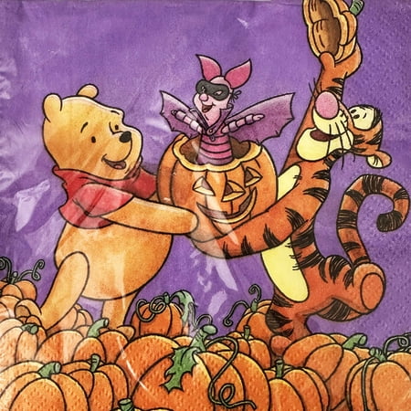 Winnie the Pooh 'Pooh's Pumpkin Patch' Small Napkins (16ct)