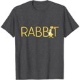 thumbnail image 1 of Winnie the Pooh Rabbit Classic Lettering Unisex Softstyle T-Shirt for Men Women Kids, 1 of 5