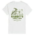 thumbnail image 1 of Winnie the Pooh - Rabbit's Carrot Farm - Men's Short Sleeve Graphic T-Shirt, 1 of 4